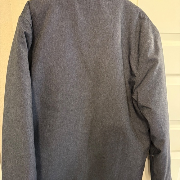 Vans Mens Coat Insulated Winter Cargo Jacket Gray Cold Weather Off The Wall - Picture 4 of 8